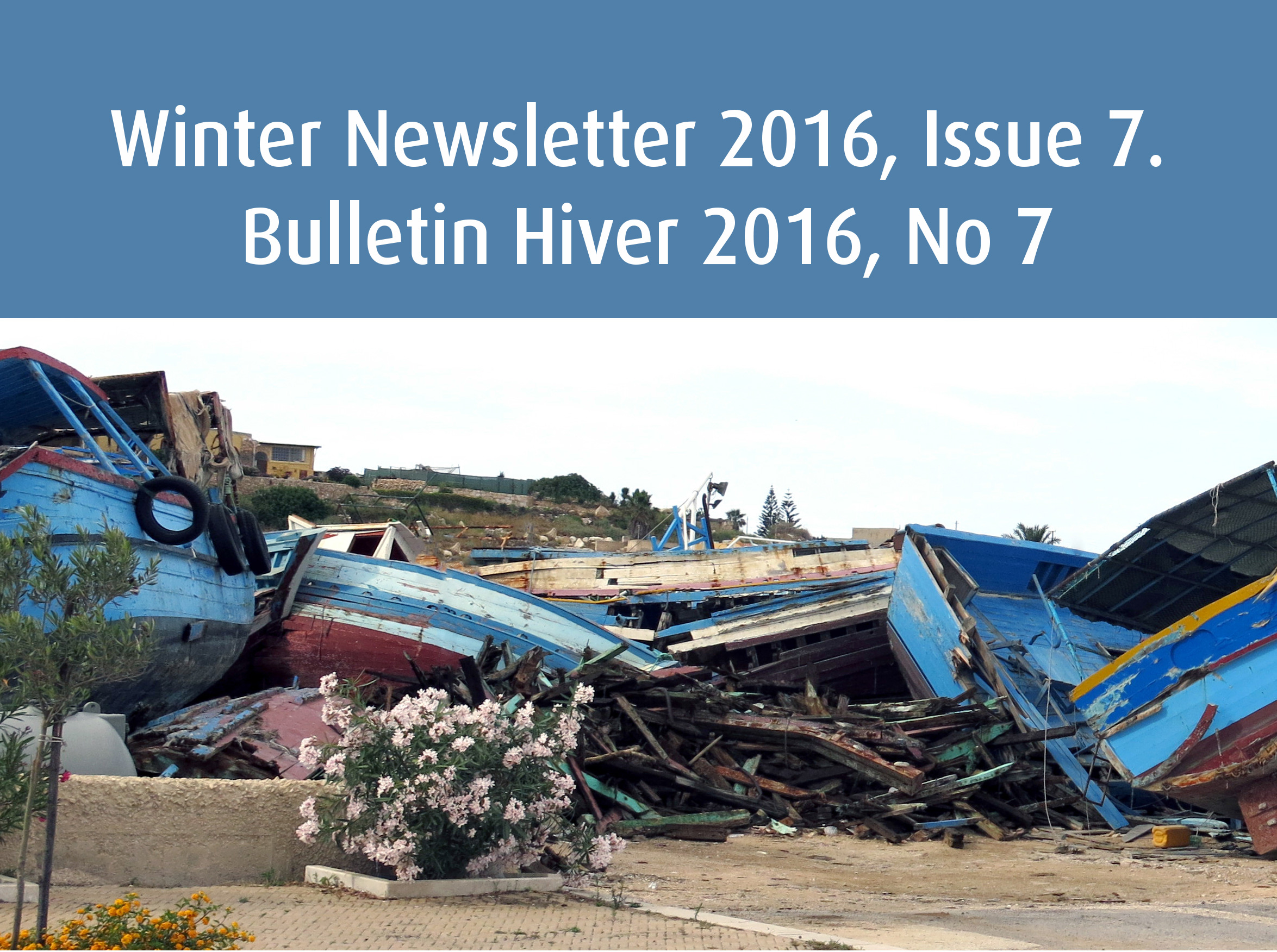 CARFMS/ACERMF Newsletter, Winter 2016, Issue 7, is now available