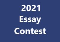 2021 STUDENT ESSAY CONTEST WINNERS/ GAGNANTS DU CONCOURS 2021 D’ESSAIS POUR LES ÉTUDIANTS